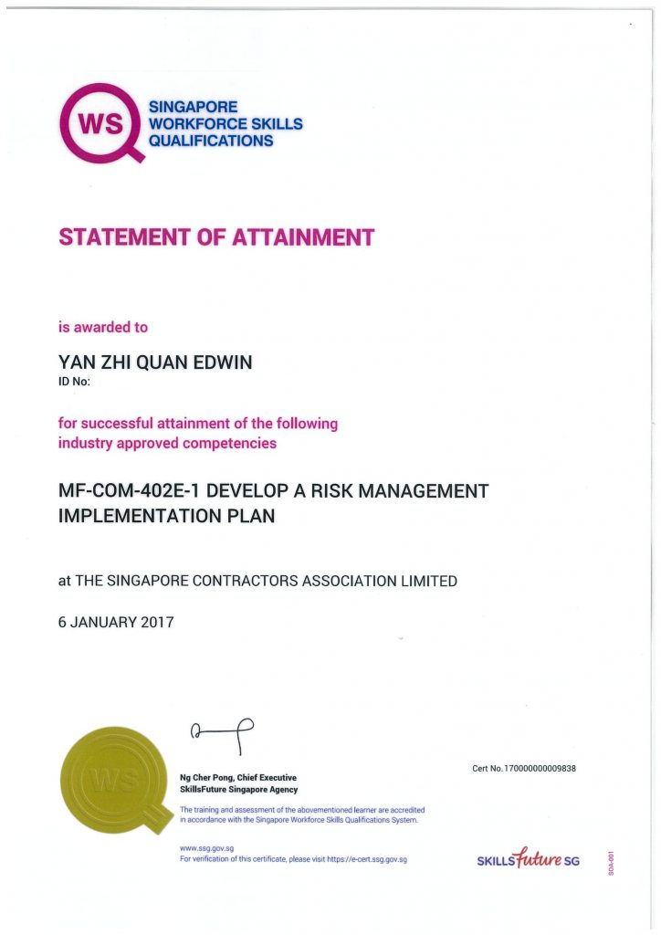 bizsafe level 2 cert bizsafe level 2 cert